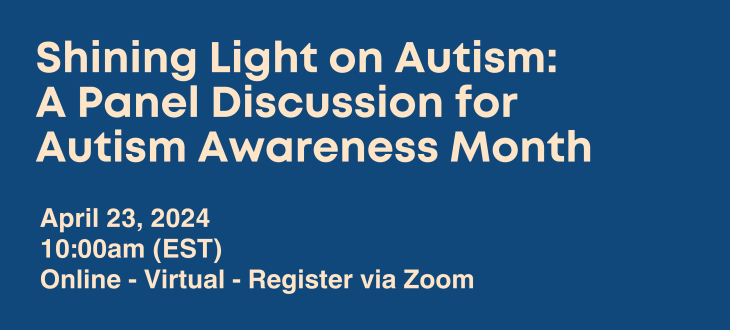 Image related to Shining Light on Autism: A Panel Discussion for Autism Awareness Month